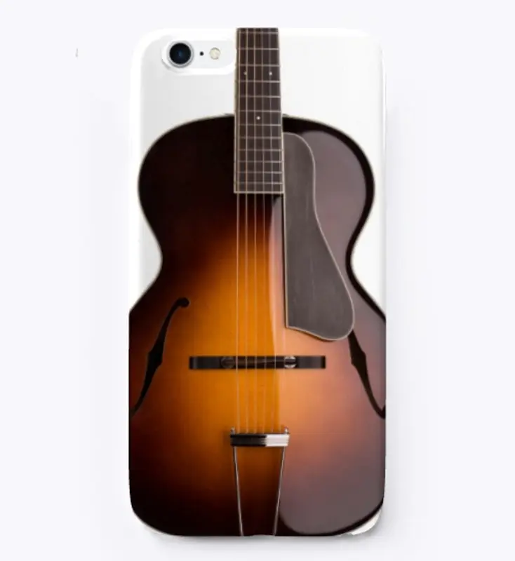 Guitar iPhone Case - Archtop Jazz