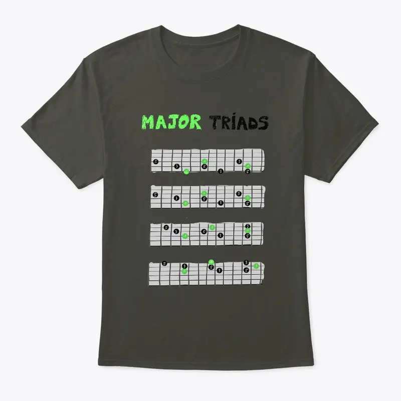 Guitar Tee-Shirt - Major Triads