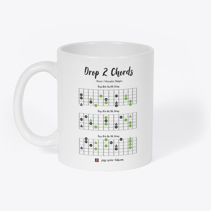 Guitar Mug Minor 7 Chord Charts